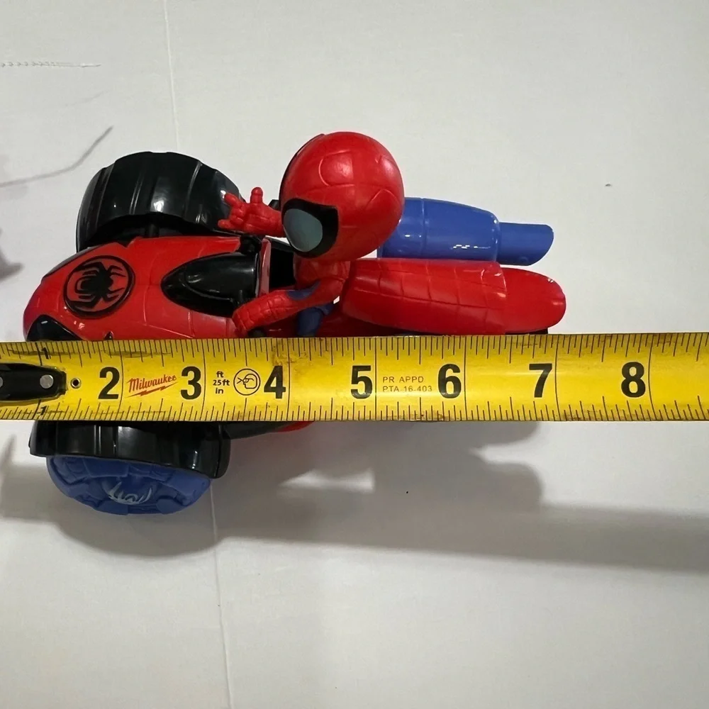 Spiderman Red and Blue Action Vehicle Set